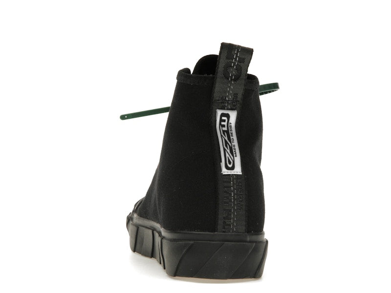 OFF-WHITE Vulcanized Hi Canvas Black Red
