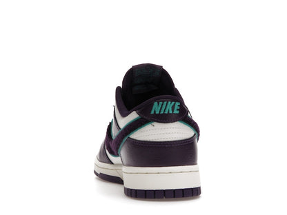 Nike Dunk Low Chenille Swoosh Sail Grand Purple