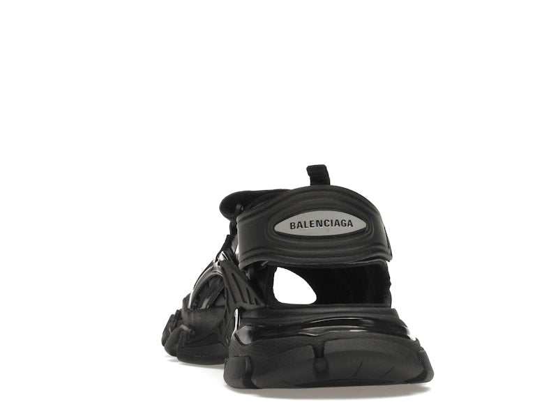 Balenciaga Track Sandal Black