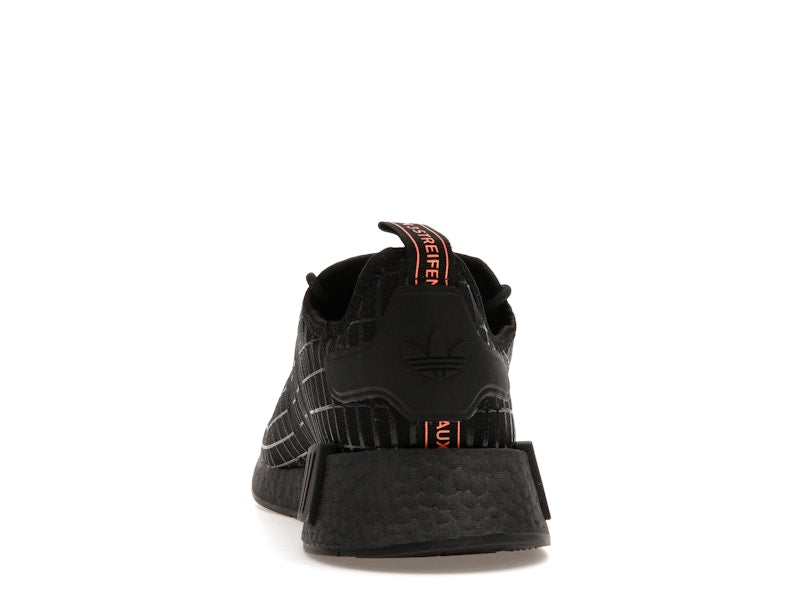 adidas NMD R1 Core Black Beam Orange