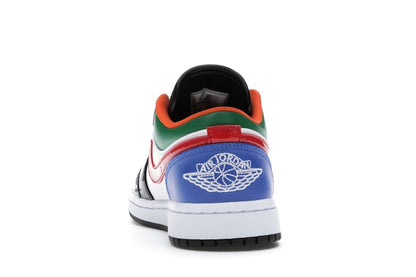 Jordan 1 Low Multi-Color Black Toe (Women's)