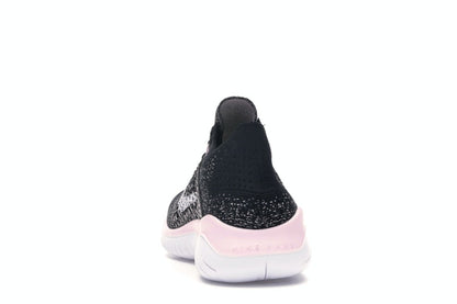 Nike Free RN Flyknit 2018 Black Pink Foam (Women's)