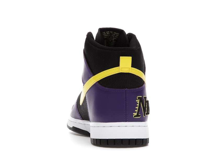 Nike Dunk High EMB Lakers