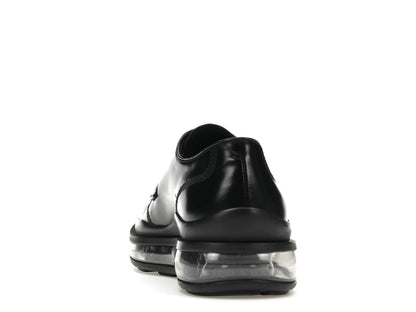 Prada Lace-Up Derby Black Brushed Leather