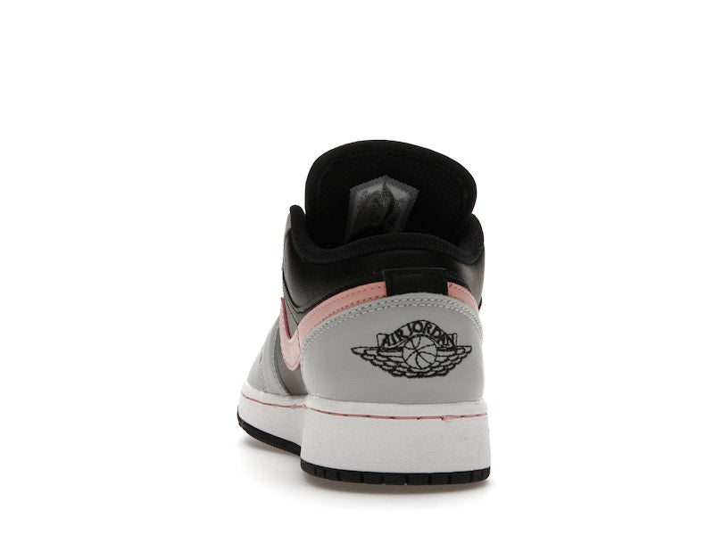 Jordan 1 Low Black Grey Pink (GS)