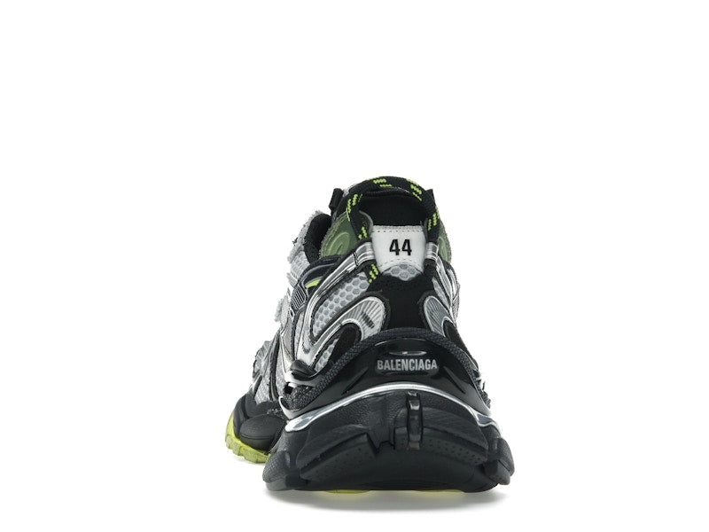 Balenciaga Runner 2.0 Worn-Out Silver Neon Yellow