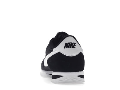 Nike Cortez Basic Nylon Black White-Metallic Silver