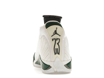 Jordan 14 Retro White Forest Green