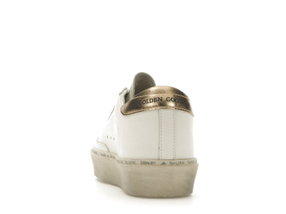 Golden Goose Hi Star White Glitter Gold (Women's)