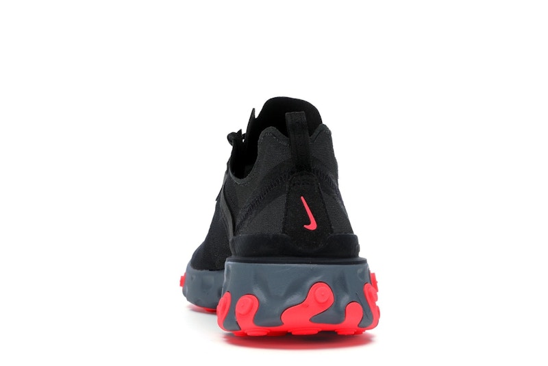 Nike React Element 55 Black Solar Red