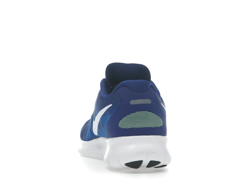 Nike Free Rn 2017 Deep Royal Blue White-Soar