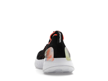 Nike React Phantom Run Flyknit Premium Black Bright Mango (Women's)