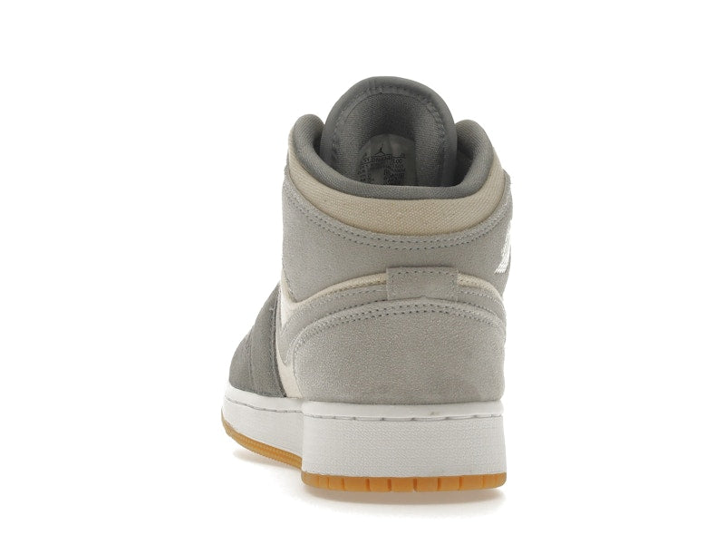 Jordan 1 Mid SE Coconut Milk Particle Grey (GS)