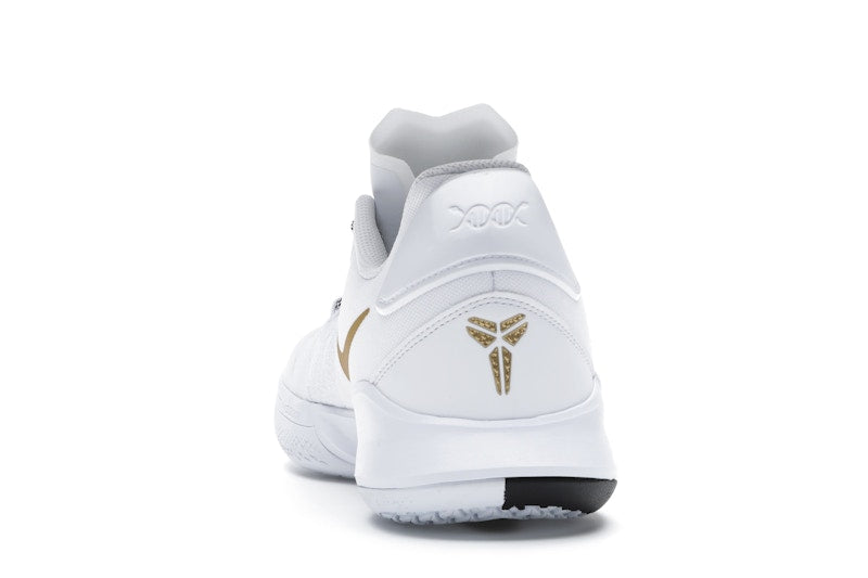 Nike Mamba Fury White Metallic Gold