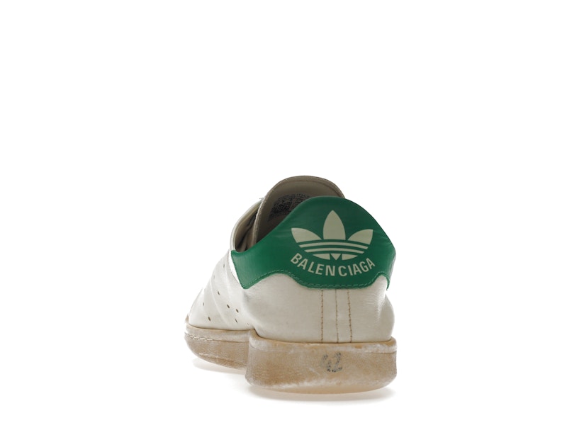 Balenciaga x adidas Stan Smith Worn-Out White Green