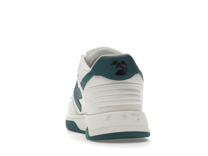 OFF-WHITE Out Of Office OOO Low Tops White Green (FW22)