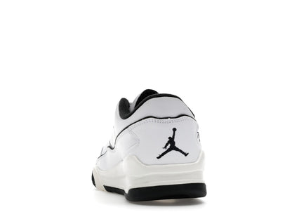 Jordan Flight Court White Sail Black