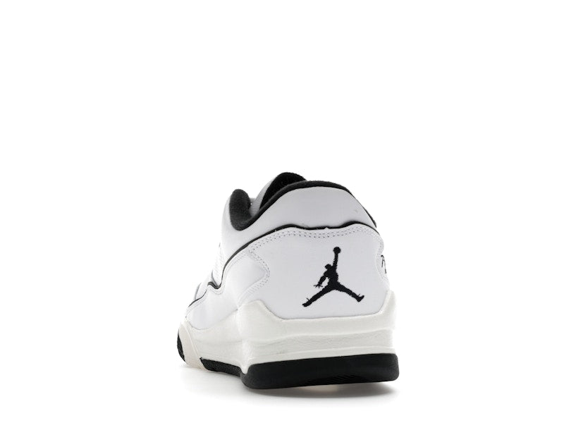 Jordan Flight Court White Sail Black