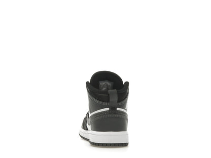 Jordan 1 Mid Black White Iron Grey (PS)
