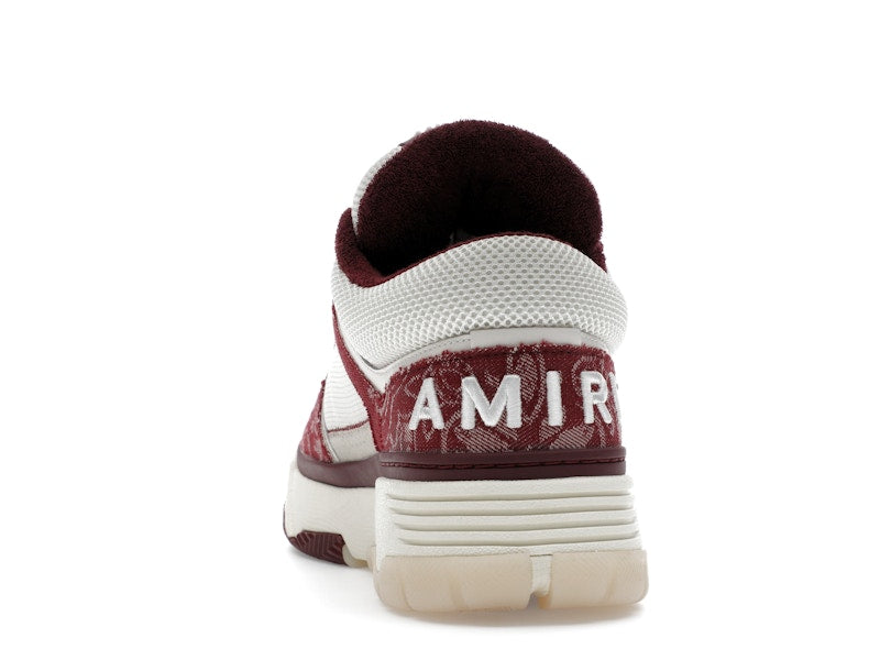 AMIRI MA-1 Bandana Denim Burgundy