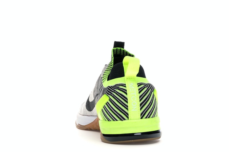 Nike Metcon DSX Flyknit 2 White Black Volt Gum