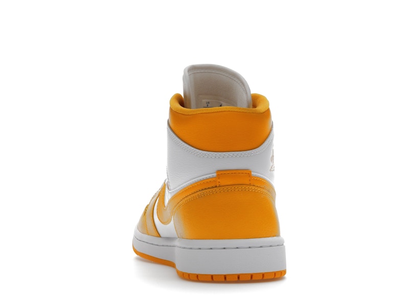 Jordan 1 Mid White University Gold (Women's)