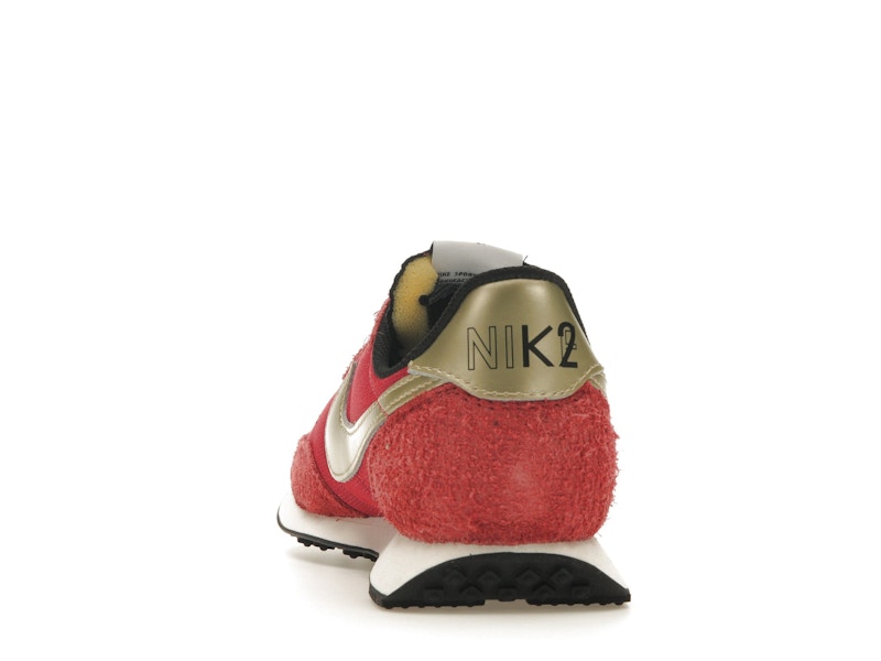 Nike Waffle Trainer 2 Gym Red Gold K2