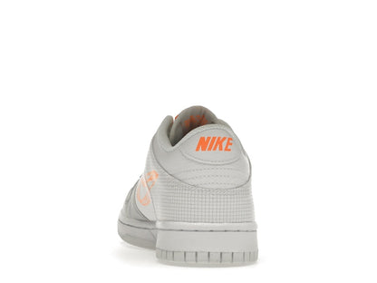Nike Dunk Low SE 3D Swoosh Pure Platinum Total Orange (GS)