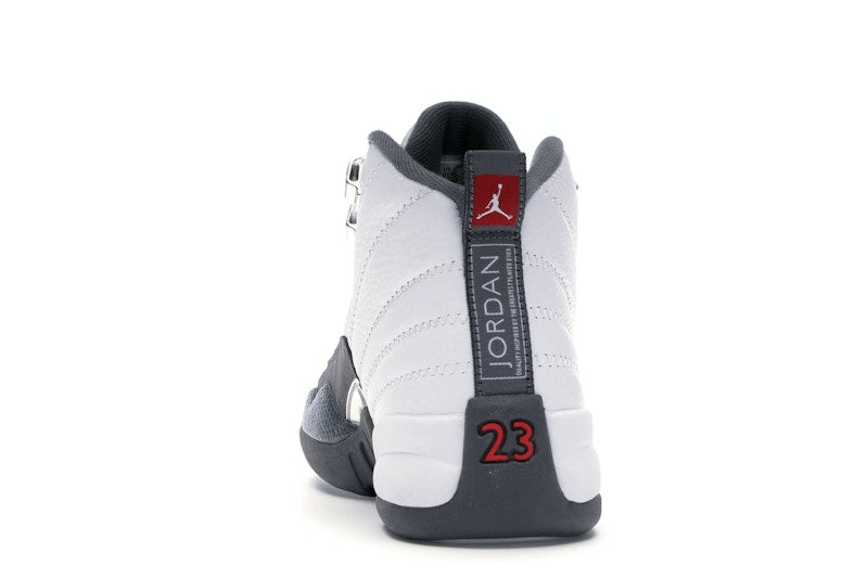 Jordan 12 Retro White Dark Grey (GS)