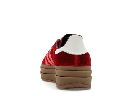 adidas Gazelle Bold Bright Red Velvet (Women's)