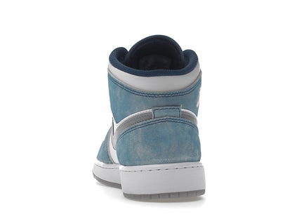 Jordan 1 Mid SE French Blue Light Steel (GS)