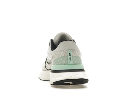 Nike React Infinity Run Flyknit 3 Phantom Black Mint