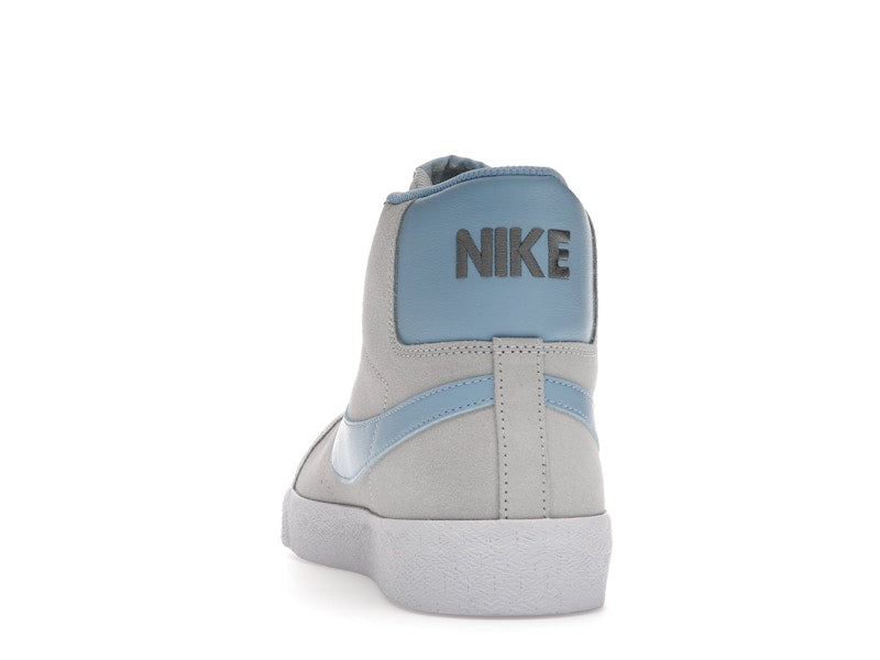 Nike SB Blazer Mid Soft Grey Baby Blue