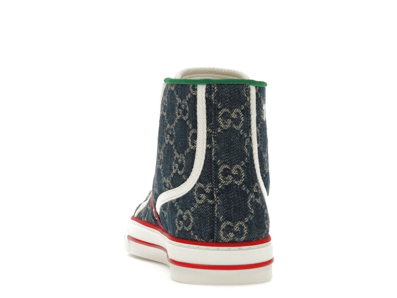 Gucci Tennis 1977 High Top Denim GG Print (Women's)