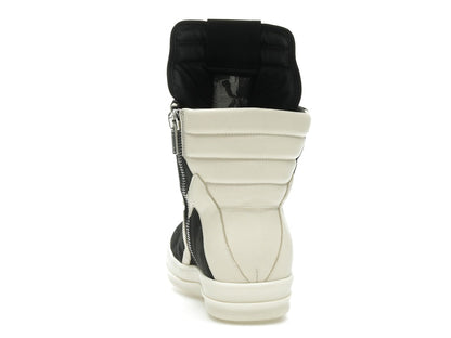 Rick Owens Geobasket Jumbo Lace High Black Milk