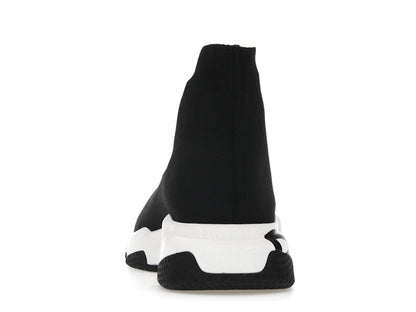 Balenciaga Speed Graffiti Trainers White Black Logo (Women's)