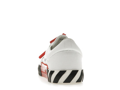 OFF-WHITE Vulcanized Low White Teal Canvas