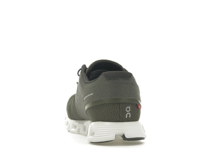 On Running Cloud 5 Olive Green White