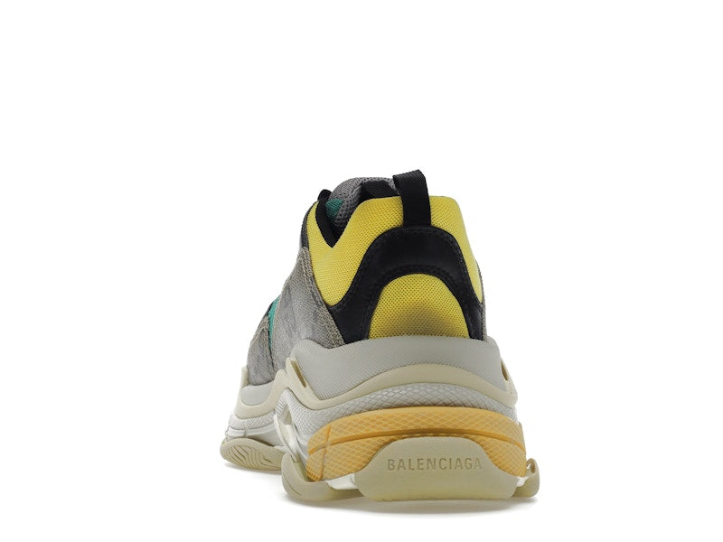Gucci x Balenciaga The Hacker Project Triple S Beige Green Yellow