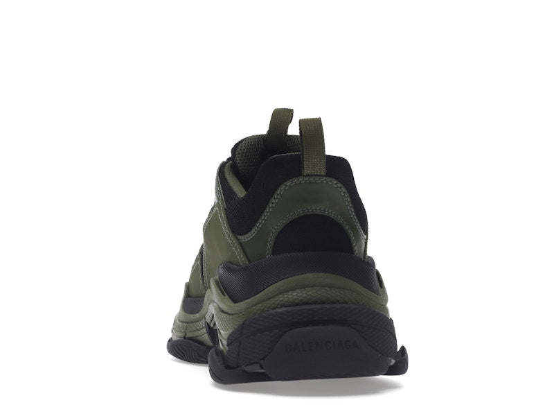 Balenciaga Triple S Dark Green Black