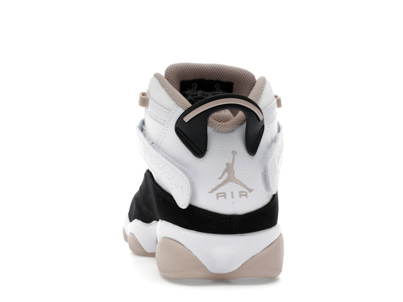 Jordan 6 Rings White Fossil Stone Black