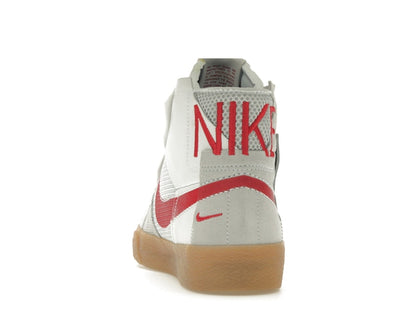 Nike SB Zoom Blazer Mid Premium Deconstructed White University Red Gum
