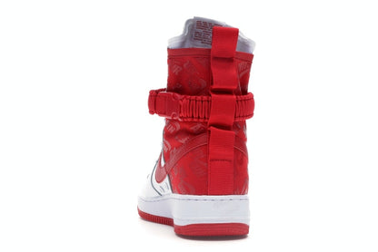 Nike SF Air Force 1 High White University Red