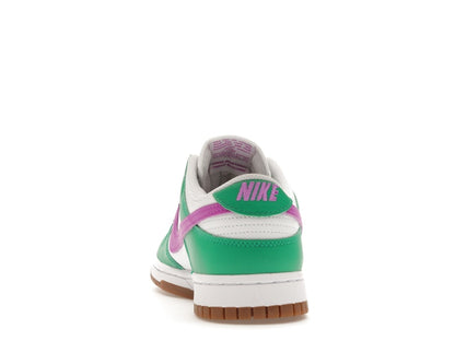 Nike Dunk Low White Stadium Green Fuchsia (Women's)