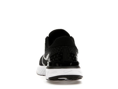Nike React Infinity Run Flyknit 3 Black White