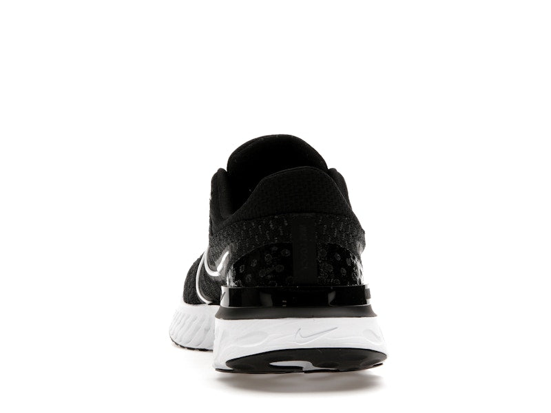 Nike React Infinity Run Flyknit 3 Black White