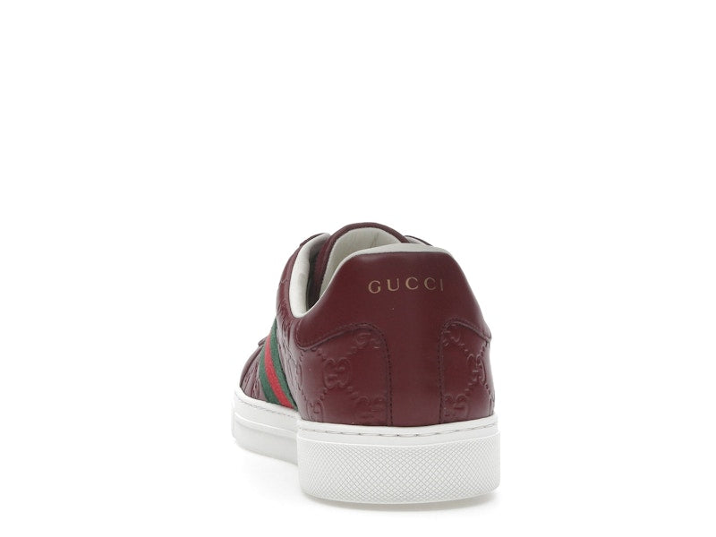 Gucci Ace Web Red Rosso Ancora