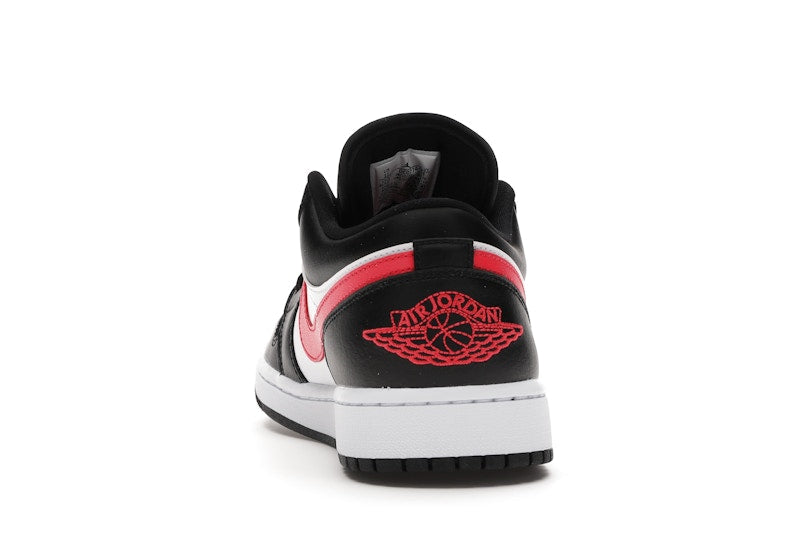 Jordan 1 Low Black Siren Red (Women's)