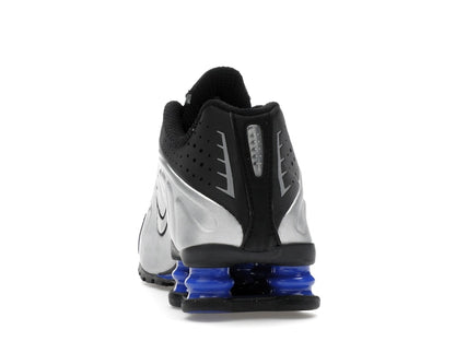 Nike Shox R4 Metallic Silver Black Racer Blue (Women's)