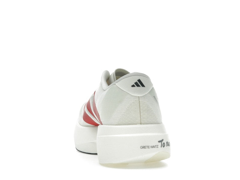 adidas Adizero EVO SL Off White Better Scarlet